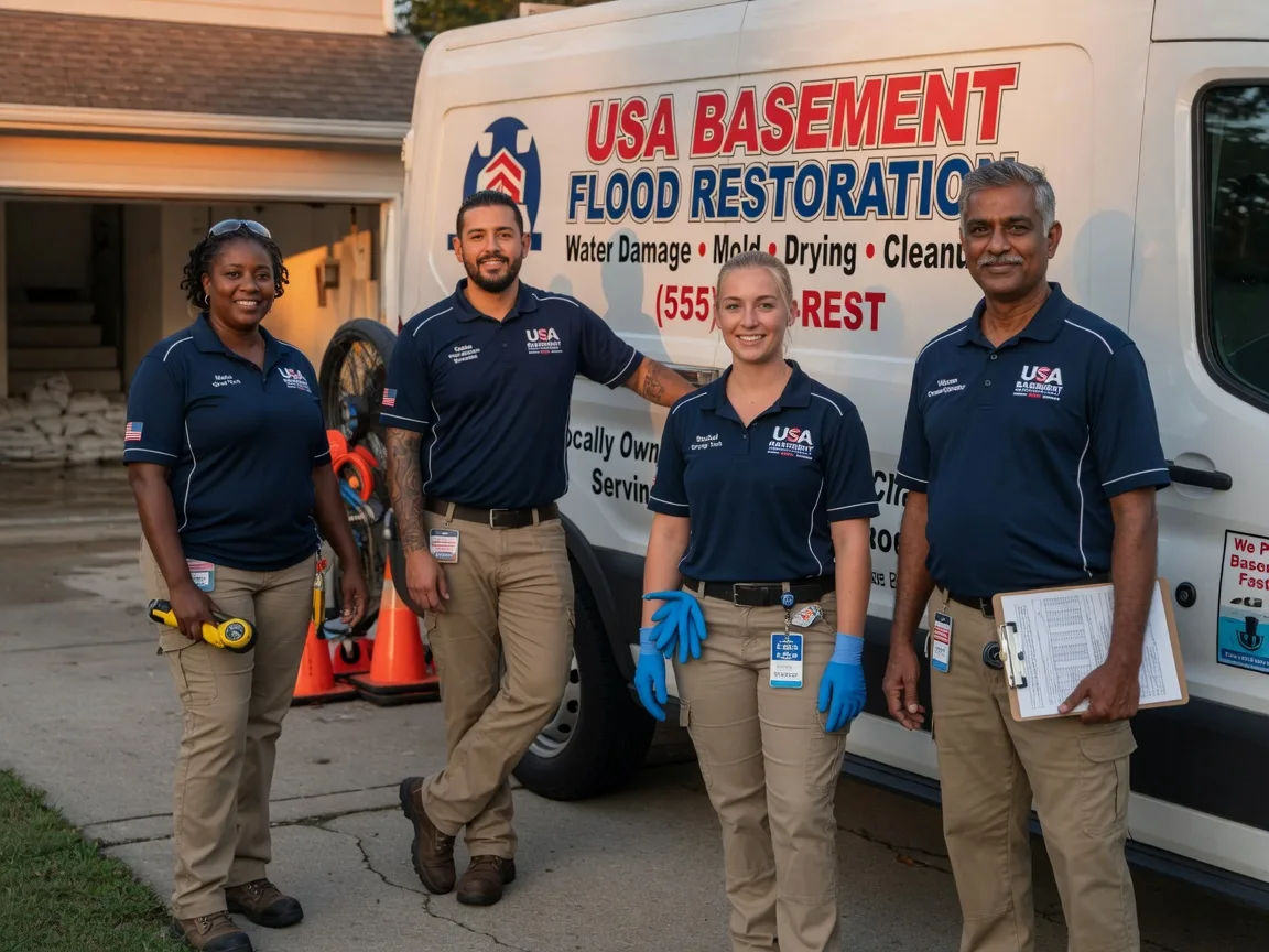 Basement Flood Cleanup company in Zaleski, OH