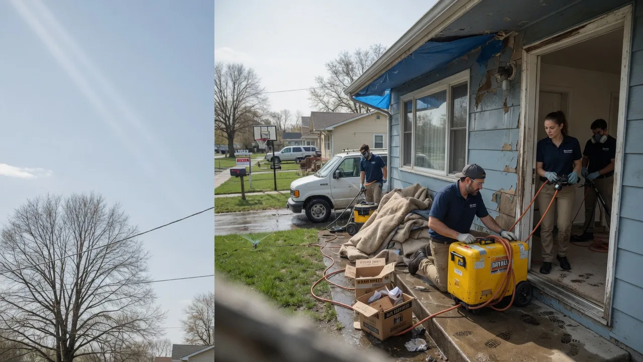 Basement Flood Cleanup in Zaleski, OH near me